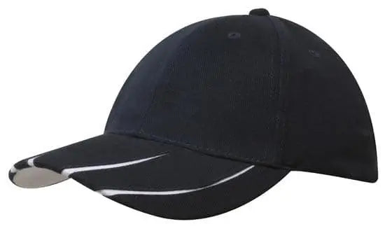 Headwear Bhc Cap With Peak Inserts X12 - 4018 Metro Workwear.